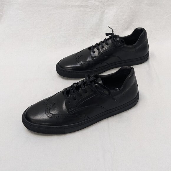 Oliveira Mens Wingtip Fashion Dress Shoe Black Leather Size 12 Eur 45 New! main image 9